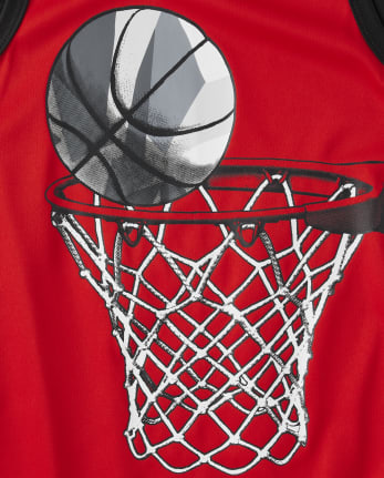 Débardeur de performance de basket-ball pour garçons
