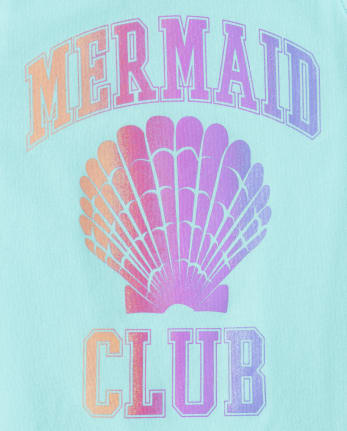 Girls Mermaid Club Twist Strap Tank Top 3-Pack