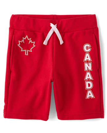 Short en tissu bouclette pour garçons Canada