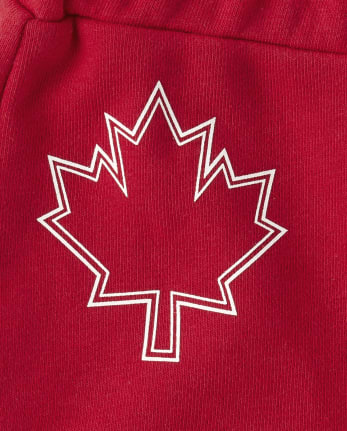 tout-petit Short Canada Tissu bouclette pour garçons