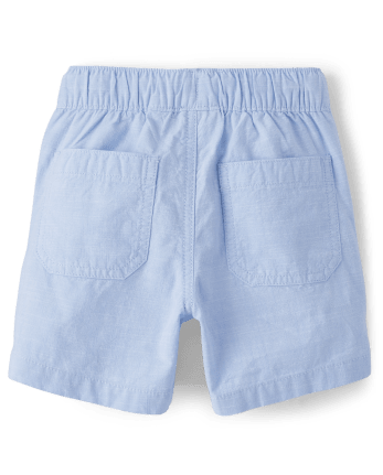 Niñitos Shorts tipo jogger texturizados sin cierres