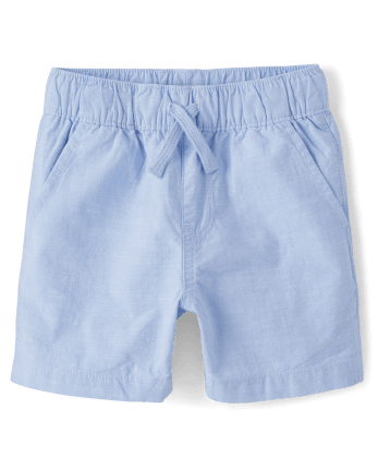 Niñitos Shorts tipo jogger texturizados sin cierres