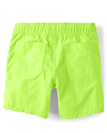 Shorts deportivos sin cierres de secado rápido para niños