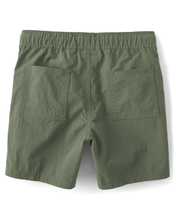 Shorts cargo sin cordones de secado rápido para niños