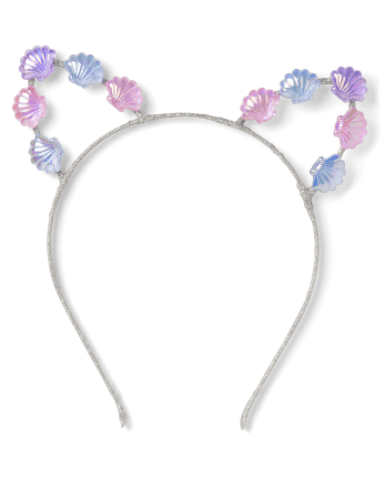Girls Seashell Cat Ears Headband