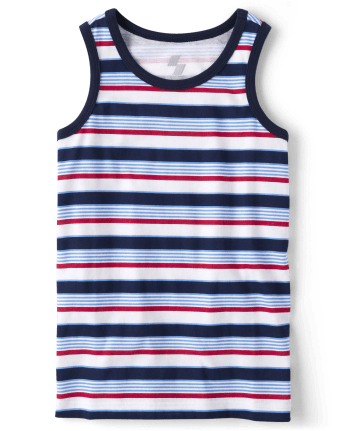 Boys Striped Tank Top