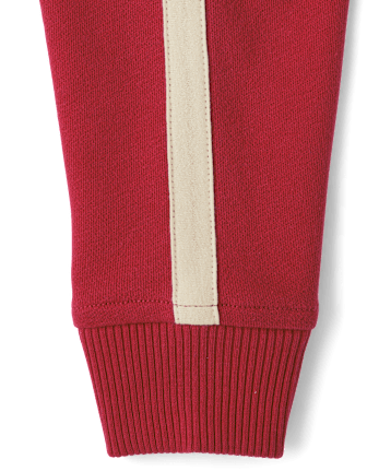 Baby And Toddler Boys Side Stripe French Terry Zip Up Hoodie