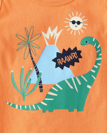 Baby And Toddler Boys Dino Tank Top 3-Pack
