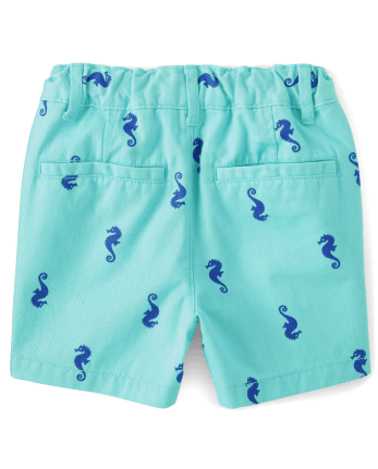 Baby And Toddler Boys Seahorse Chino Shorts