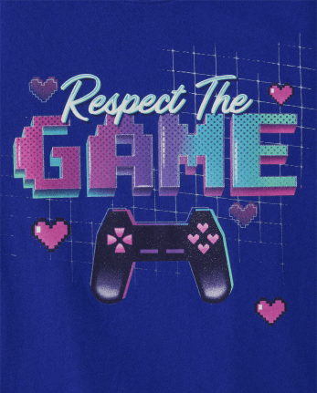 Girls Respect The Game Graphic Tee