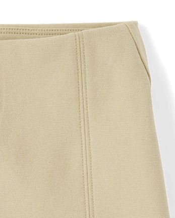 Girls Uniform Ponte Knit A Line Skort