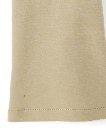 Pantalones acampanados sin cordones de punto Ponte de uniforme para niñas
