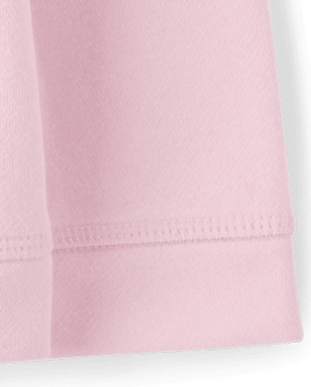 Sweat à capuche zippé en molleton pour petites filles - SHELL
