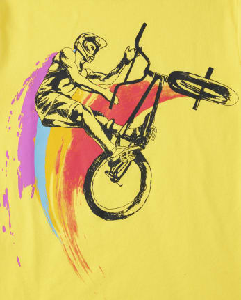 Boys Bicycle Graphic Tee