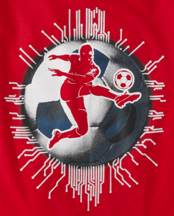 Boys Soccer Graphic Tee