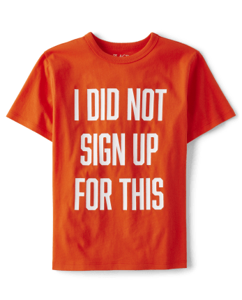 Boys Did Not Sign Up Graphic Tee