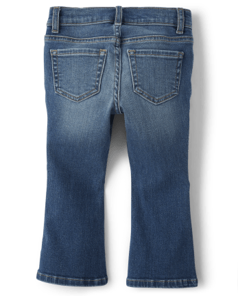 Baby And Toddler Girls Flare Jeans