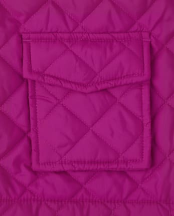 Girls Quilted Puffer Jacket