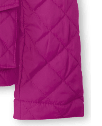 Girls Quilted Puffer Jacket