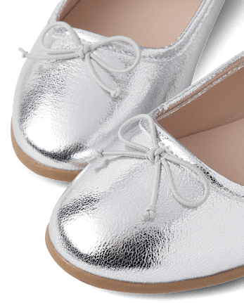 Girls Bow Ballet Flats