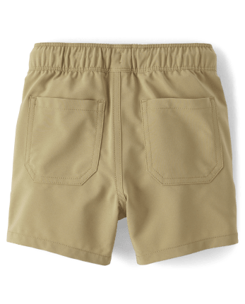 Baby And Toddler Boys Quick Dry Pull On Jogger Shorts