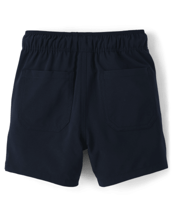 Baby And Toddler Boys Quick Dry Pull On Jogger Shorts