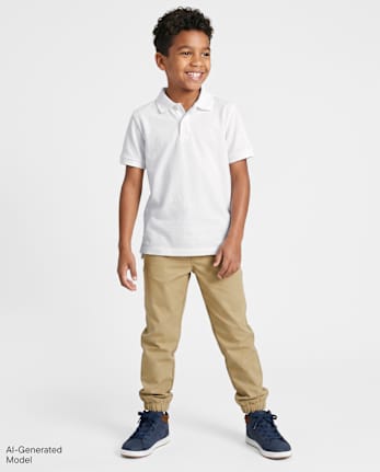 Pantalon de jogging extensible à séchage rapide pour garçon - FLAX
