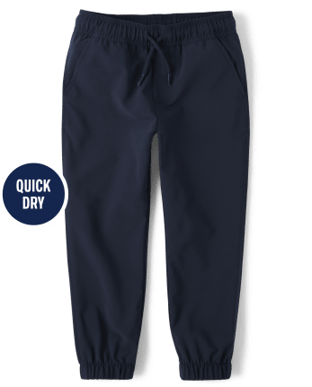 Boys Quick Dry Pull On Jogger Pants