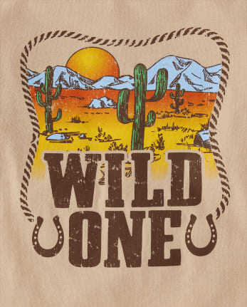 Baby And Toddler Boys Wild One Graphic Tee