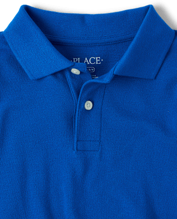 Boys Uniform Pique Polo 2-Pack