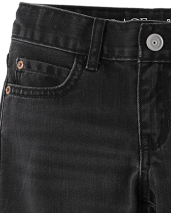 Paquete de 4 jeans bootcut no elásticos para niños