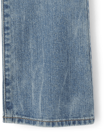 Paquete de 4 jeans bootcut no elásticos para niños