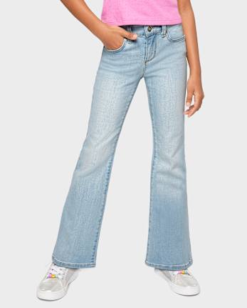 Girls Flare Jeans - Plus