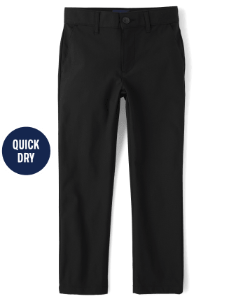 Boys Uniform Quick Dry Skinny Chino Pants