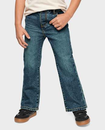 Vaqueros bootcut no elásticos para bebés y niños pequeños