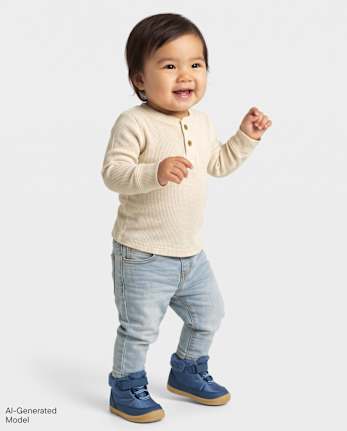 Baby And Toddler Boys Straight Jeans - LIGHT WASH