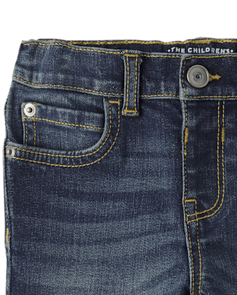 Jeans droits pour bébés et petits garçons
