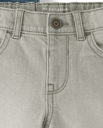 Baby And Niños pequeños Jeans ajustados para niños, paquete de 4