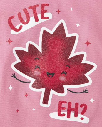 bébé et tout-petit, fille Cute Eh T-shirt imprimé