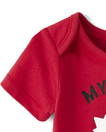 Baby First Canada Day Graphic Bodysuit
