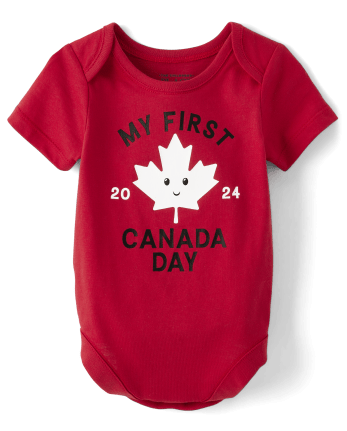 Body imprimé Fête du Canada Bébé First