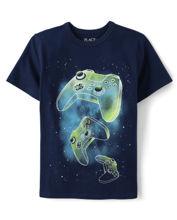 Camiseta con gráfico de jugador para niños