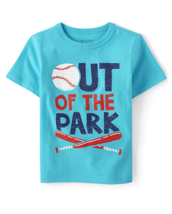 Baby And Toddler Boys Baseball Graphic Tee