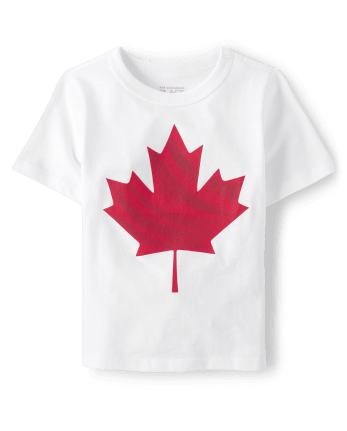 bébé et tout-petit, garçon Maple Leaf T-shirt imprimé