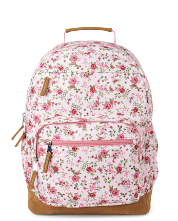 Girls Floral Backpack