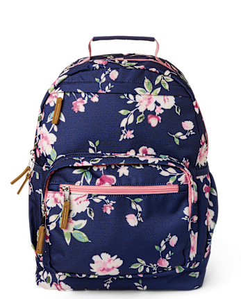 Girls Floral Backpack