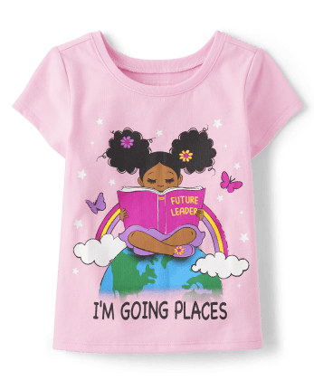 Baby And Toddler Girls Going Places Graphic Tee