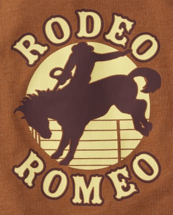 Camiseta con gráfico Rodeo Romeo para bebés y niños pequeños