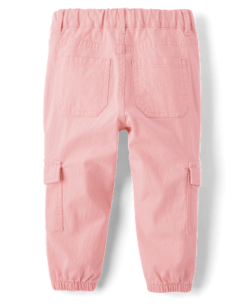 Baby And Toddler Girls Cargo Jogger Pants
