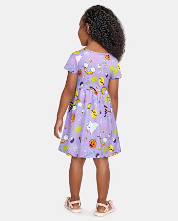 Baby And Toddler Girls Halloween Everyday Dress